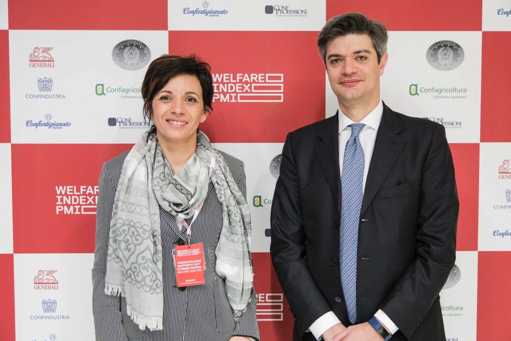 Lucia Sciacca, direttore Comunicazione e Social Responsibility di Generali Italia e Marco Sesana, Country Manager e Amministratore Delegato di Generali Italia