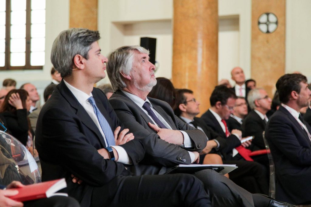 Marco Sesana, Country Manager e Amministratore Delegato di Generali Italia e Giuliano Poletti, Ministro del Lavoro e delle Politiche Sociali