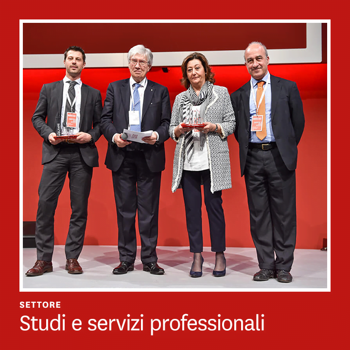 Welfare Index PMI - Premiati Studi e Servizi professionali 2018